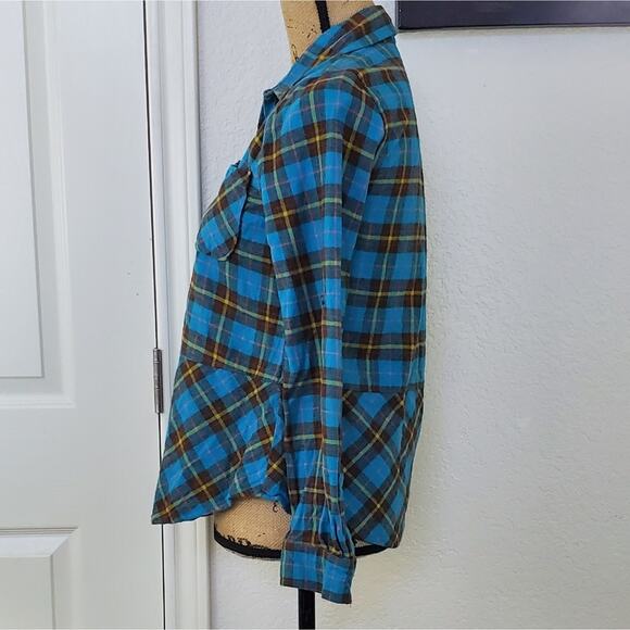 Sundance Hayden Creek flannel top sz XS - Picture 2 of 4